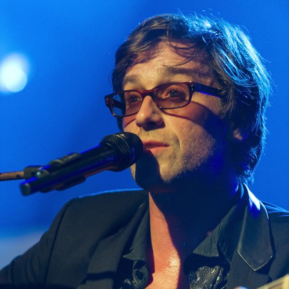 Thomas Dutronc joue en direct au premier festival Toots Jazz à La Hulpe près de Bruxelles, Belgique, le 12 septembre 2014. Photo by Quinet/Reporters/ABACAPRESS.COM