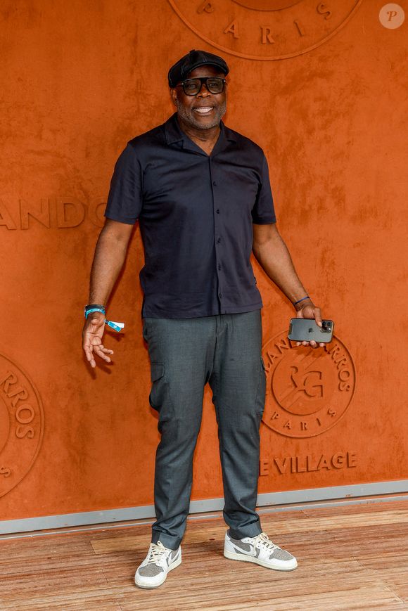 Basile Boli au village lors des Internationaux de France de tennis de Roland Garros 2023, à Paris, France, le 9 juin 2023. © Jacovides-Moreau/Bestimage