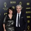 Estelle Denis et son compagnon Raymond Domenech - Cérémonie du Ballon d'Or 2019 à Paris le 2 décembre 2019. © JB Autissier/Panoramic/Bestimage