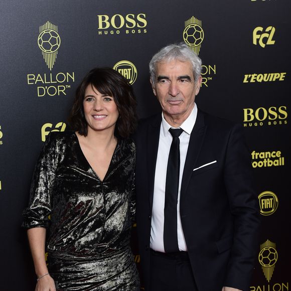 Estelle Denis et son compagnon Raymond Domenech - Cérémonie du Ballon d'Or 2019 à Paris le 2 décembre 2019. © JB Autissier/Panoramic/Bestimage