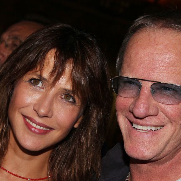 Sophie Marceau et Christophe Lambert en Septembre 2013 à Paris.