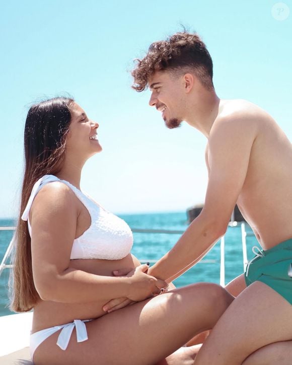 Vitinha et sa compagne Tatiana enceinte sur Instagram @a.tati.ana - 29 juin 2021
