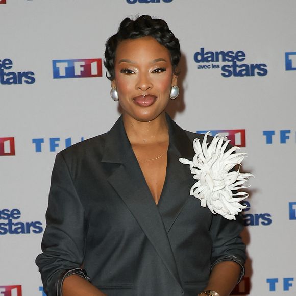 Angélique Angarni-Filopon (Miss France 2025) - Photocall de lancement de la saison 2026 de "Danse avec les stars" (DALS) au siège de TF1 à Boulogne-Billancourt le 18 décembre 2025. © Coadic Guirec/Bestimage