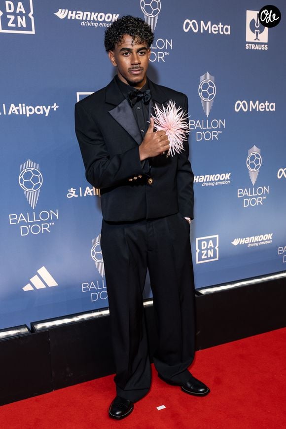 Lamine Yamal à la 70e cérémonie du Ballon d'Or au Palladium Theatre, le 26 octobre 2026 à Londres.

 © Cyril Moreau / Bestimage