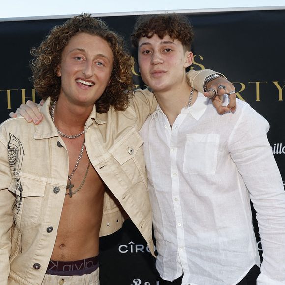 Elvis, le fils de David Guetta lors de la soirée d'anniversaire de Joalukas Noah, fils de Yannick Noah et Isabelle Camus, pour ses 18 ans à Paris le 10 juin 2022.

© Cyril Moreau / Bestimage