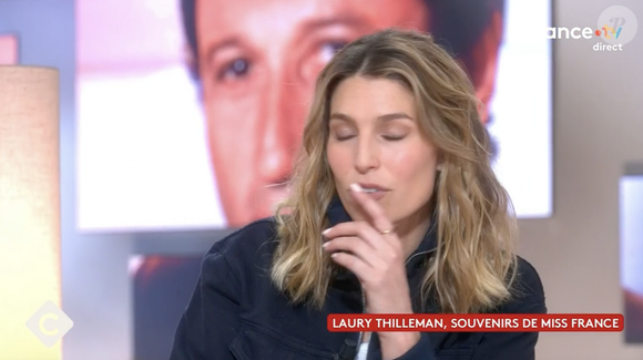 Laury Thilleman dans "C à Vous" France 5 13 mars 2026