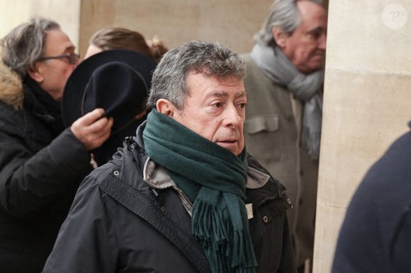 Christian Constant assistant à la cérémonie d'enterrement de Jean-Luc Petitrenaud à l'église Saint-Pierre du Gros Caillou dans le 7e arrondissement de Paris, France, le 17 janvier 2025. Jean-Luc Petitrenaud, critique gastronomique et personnalité de la télévision française, est décédé le 10 janvier à l'âge de 74 ans. Photo par Nasser Berzane/ABACAPRESS.COM