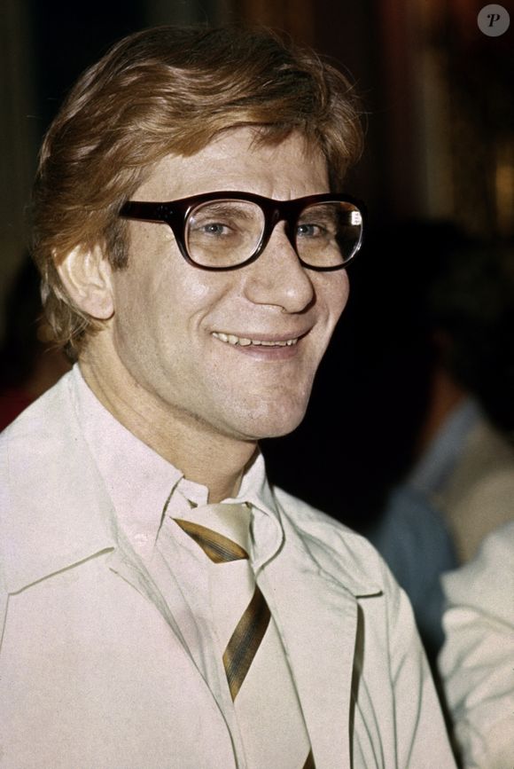 Le couturier français Yves Saint Laurent en 1977. Photo par DPA/ABACAPRESS.COM