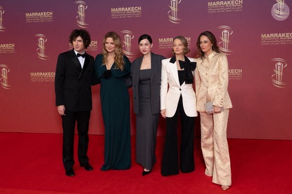 Parmi elles, Laura Smet, Christian Louboutin, Virginie Ledoyen ou encore Jodie Foster.

Vincent Lacoste, Virginie Efira, Rebecca Zlotowski, Jodie Foster et Anne Berest assistent au 22ème Festival International du Film de Marrakech Jour 2 le 29 novembre 2025 à Paris, France. Photo by Nasser Berzane/ABACAPRESS.COM