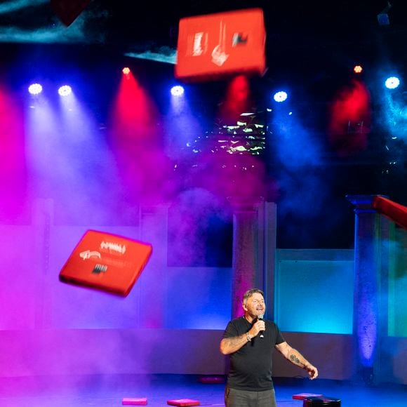 Exclusif - Philippe Lellouche - P.Lellouche a joué son spectacle "Stand Alone" au théâtre de Verdure du 41ème Festival de Ramatuelle, le 8 août 2025. 
© Cyril Bruneau / Bestimage