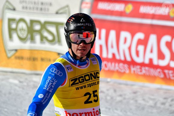 Nils Alphand pendant la Coupe du Monde de Ski AUDI FIS - Descente - Hommes, course de ski alpin à Bormio, Italie, 28 décembre 2024 IPA Sport/ABACA