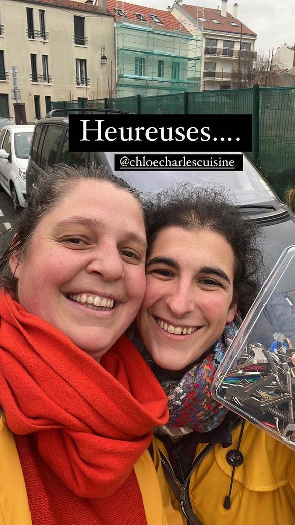 Chloé Charles, ex-candidate de "Top Chef", mariée à sa belle Gaëlle et maman d'une petite Olga.