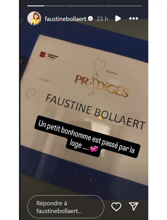 Peter a fait un petit clin d'oeil à sa mère lors du tournage de "Prodiges" pour France 2