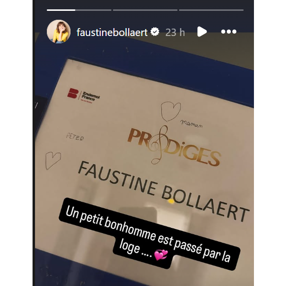 Peter a fait un petit clin d'oeil à sa mère lors du tournage de "Prodiges" pour France 2