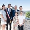 Charlene et le prince Albert de Monaco avec leurs jumeaux Gabriella et Jacques, la jeune princesse mise à l'honneur