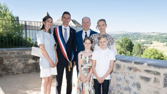 Charlene et le prince Albert de Monaco avec leurs jumeaux Gabriella et Jacques, la jeune princesse mise à l'honneur