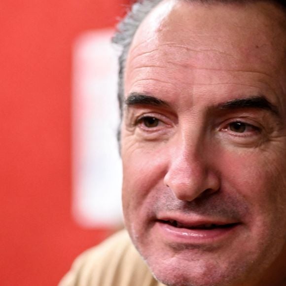 Exclusif - Jean Dujardin, ému, au cinéma Jean Paul Belmondo à Nice, le 7 octobre 2025,  © Bruno Bebert / Bestimage