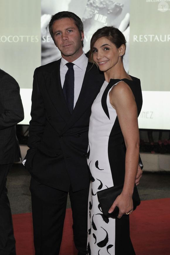 La Princesse Clotilde de Savoie (Clotilde Courau) et le Prince Emmanuel Philibert de Savoie - 50 eme Edition du MipTV a Cannes le 8 avril 2013. JUNIOR / BESTIMAGE