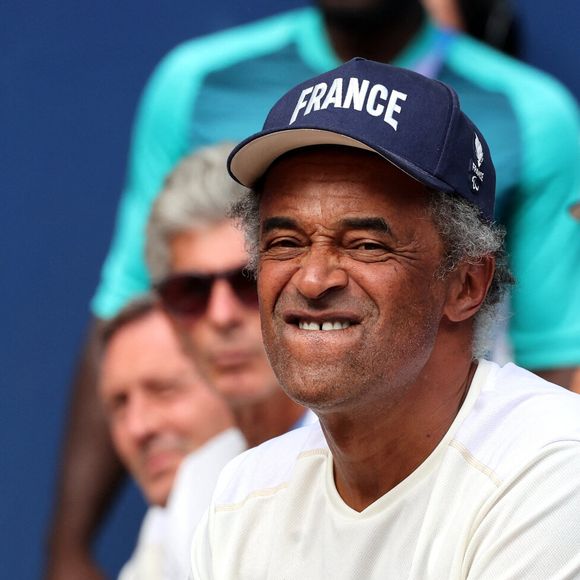 Yannick Noah, coach de l'équipe de France paralympique de tennis fauteuil lors de la rencontre de tennis fauteuil entre S.Houdet et M.delaPuente en quart de finale des jeux paralympiques Paris 2024 le 4 septembre 2024.

© Dominique Jacovides / Bestimage