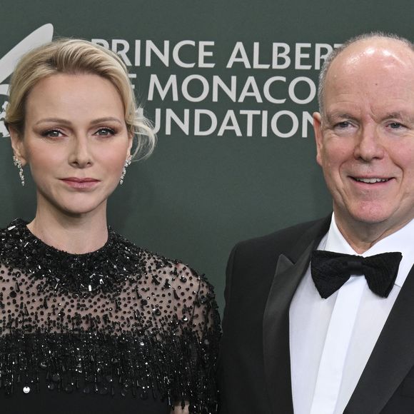 Le prince Albert II de Monaco et la princesse Charlène de Monaco célèbrent le 20ème anniversaire de la fondation Prince Albert II de Monaco à la salle Garnier de l’Opéra de Monte-Carlo, le 18 septembre 2026. Cet évènement exceptionnel mobilise de nombreux artistes et philanthropes autour du couple princier. © Bruno Bebert / Bestimage