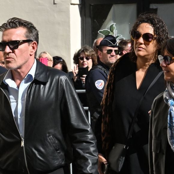 Steevy Boulay, Benjamin Castaldi, Julie Mercy, Alexia Laroche-Joubert - Obsèques de Loana Petrucciani dans la cathédrale Sainte-Réparate à Nice.
Bruno Bebert / Bestimage
