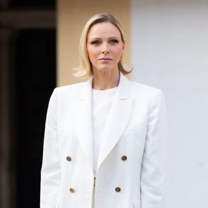 Le prince Albert II de Monaco et la princesse Charlène de Monaco ont accueilli au Palais princier les ambassadeurs et représentants permanents des 46 États membres de l'organisation du Conseil de l'Europe, Monaco le 2 septembre 2026. © Olivier Huitel/Pool Monaco/Bestimage