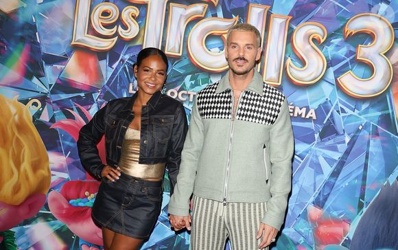 Pour nos confrères du "Parisien", elle a révélé avoir réussi à s'organiser, avec l'aide de M. Pokora. 
Christina Milian et son mari Matt Pokora (M.Pokora) - Avant-première du film "Les Trolls 3" au cinéma Gaumont Marignan à Paris. Le 11 octobre 2023
© Coadic Guirec / Bestimage