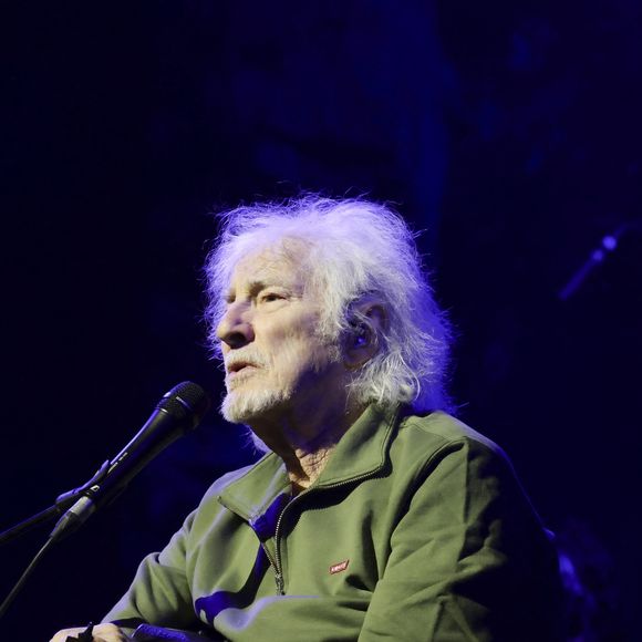 Exclusif - Concert de Hugues Aufray au Le Dôme de Paris - Palais des Sports le 9 novembre 2025.

© Jack Tribeca / Bestimage