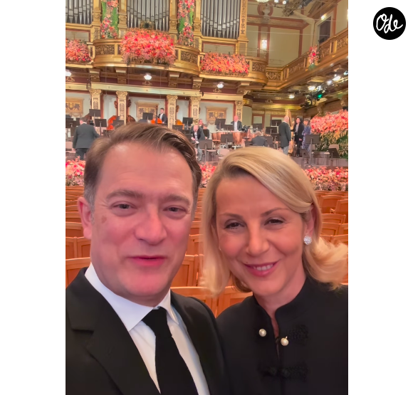 Photo du couple partagée sur Instagram le 1 janvier 2026.