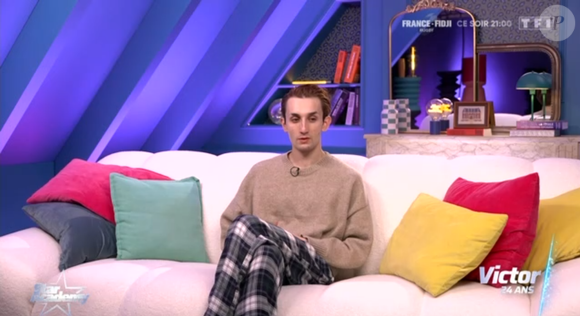 Victor est bouleversé par le départ d'Ema dans la quotidienne de la "Star Academy" diffusée samedi 15 novembre 2025 sur TF1. Capture d'écran TF1