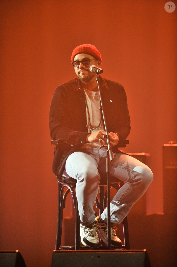 Exclusif - Ben l'Oncle Soul - Concert solidaire "Ensemble à l'Olympia" avec l'association Elisecare, au profit des enfants de la guerre, à Paris.
© Guirec-Gaffiot / Bestimage