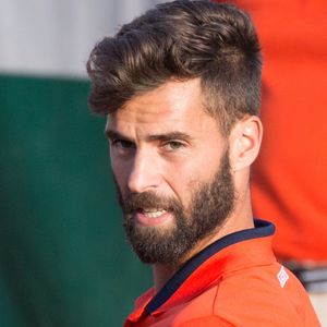 Benoît Paire lors des Internationaux de France de tennis à la salle Roland-Garros. Benoit Paire vaincu en double avec Chloé Paquet contre Gabriela Dabrowski et Rohan Bopanna le 04 juin 2017 à Paris, France. Photo Nasser Berzane/ABACAPRESS.COM