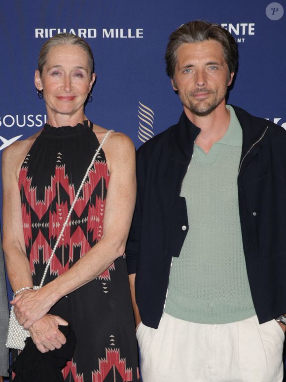 Anne Brochet et Raphaël Personnaz lors de la soirée d'ouverture avec la projection du film "La femme la plus riche du monde" lors de la 18ème édition du Festival Film Francophone (FFA) à Angoulême le 25 août 2025.

© Coadic Guirec / Bestimage