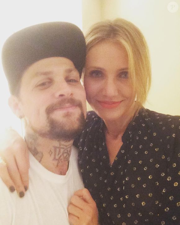 Cameron Diaz et Benji Mdden, Instagram.