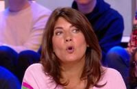 Estelle Denis et Raymond Domenech