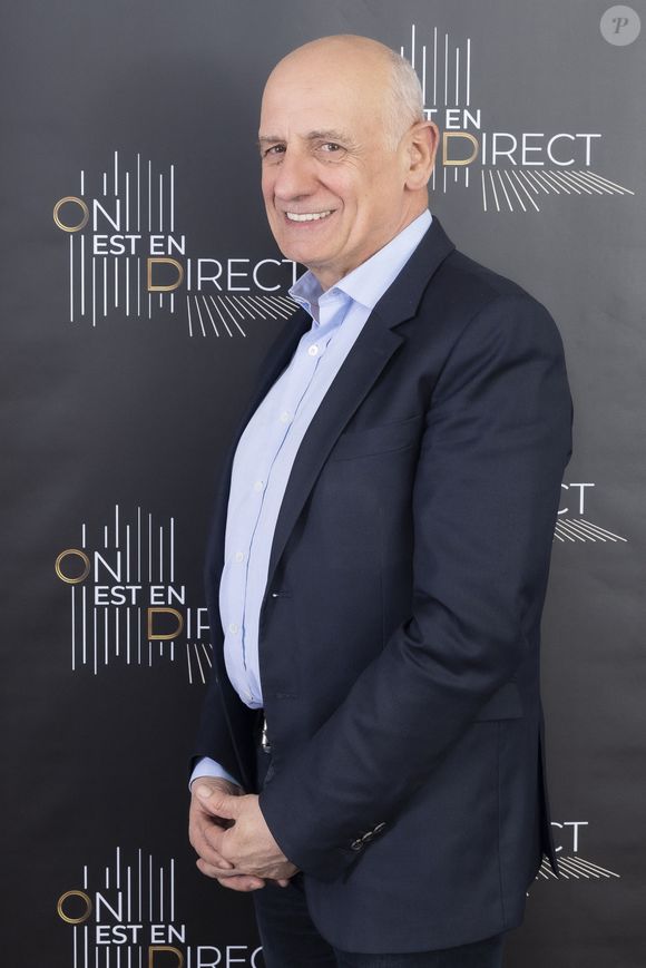 Exclusif - Jean-Michel Aphatie - Backstage de l'enregistrement de l'émission "On Est En Direct (OEED)", présentée par L.Ruquier et L.Salamé, et diffusée en direct le 2 avril sur France 2
© Jack Tribeca / Bestimage