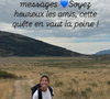 Son mari l'a, en effet, emmenée en randonnée.
Story Instagram d'Alessandra Sublet @alessandra_sublet, lundi 5 octobre 2025.