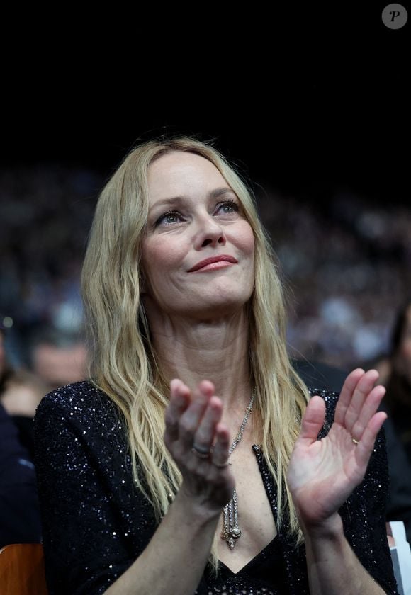 Vanessa Paradis lors de la 15ème édition du festival Lumière à Lyon le 12 octobre 2024. Au cours de la cérémonie, le réalisateur C.Gavras a reçu le prix Lumière spécial des mains de T.Burton pour célébrer sa carrière et son cinéma engagé. © Dominique Jacovides / Bestimage