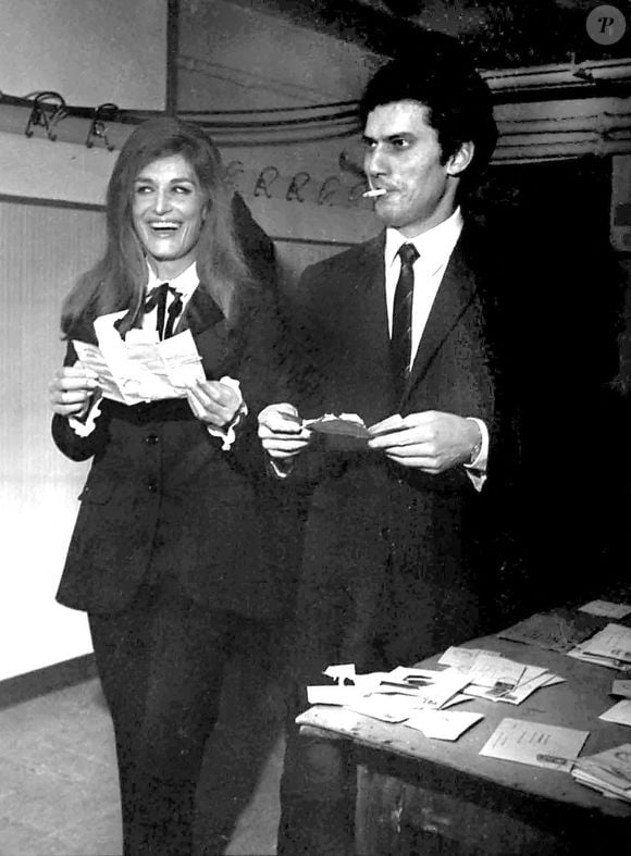 Photo d'archives de Dalida et Luigi Tenco. Photo Olycom/Abaca