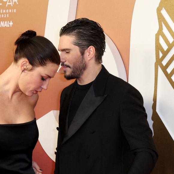 François Civil et Adèle Exarchopoulos -  Photocall de la 50ème édition de la cérémonie des César à l'Olympia à Paris, France, le 28 février 2025 © Dominique Jacovides - Olivier Borde / Bestimage