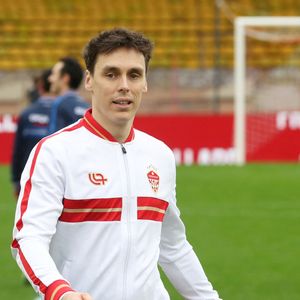 Louis Ducruet lors de la sixième édition de la Fight Aids Cup, un match de football caritatif au stade Louis II à Monaco, le 25 janvier 2026, qui oppose l'équipe du Cirque FC de la princesse Stéphanie et les Barbagiuans du prince Albert.

© Dylan Meiffret / Nice Matin / Bestimage