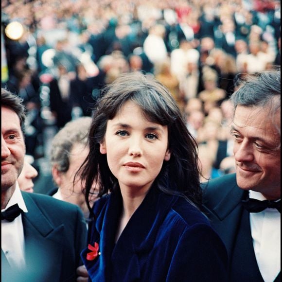 Isabelle Adjani à Cannes pour présenter La Reine Margot en 1994