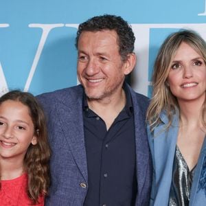 Dany Boon et sa fille Sarah, Laurence Arne assistant à l'avant-première du film La Vie Pour De Vrai tenue au Pathe Wepler, à Paris, France le 18 avril 2023. Photo by David Boyer/ABACAPRESS.COM