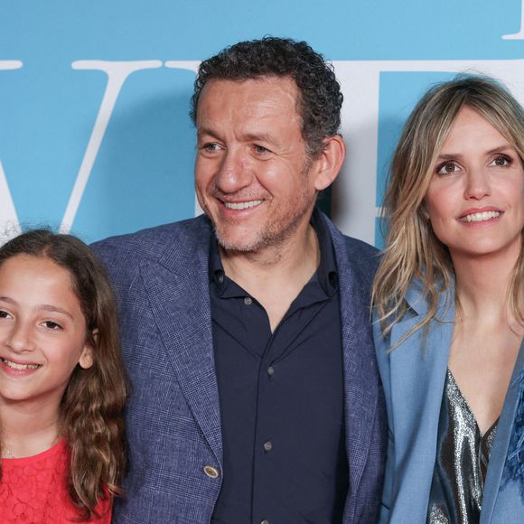 Dany Boon et sa fille Sarah, Laurence Arne assistant à l'avant-première du film La Vie Pour De Vrai tenue au Pathe Wepler, à Paris, France le 18 avril 2023. Photo by David Boyer/ABACAPRESS.COM