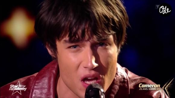 Cameron fait partie de la nouvelle promotion de la "Star Academy". Capture d'écran TF1