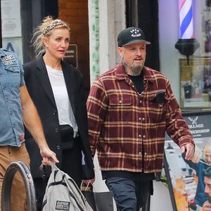 Cameron Diaz et Benji Madden ont été aperçus lors d'une rare sortie à New York. The ImageDirect / Bestimage