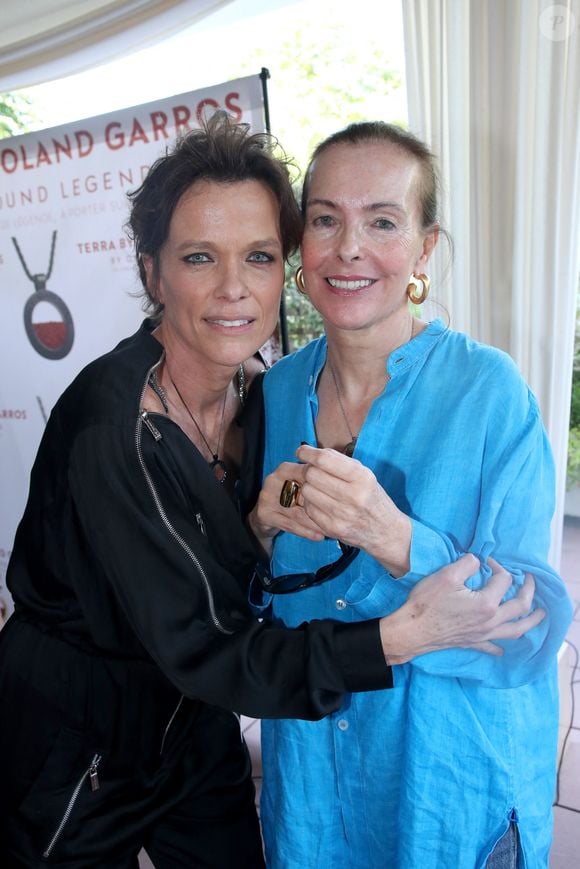 Exclusif - Anne Le Nen et Carole Bouquet - Présentation du Collier " Terra by Roland Garros " créé par Anne Le Nen, Présidente de Ground Legend, au restaurant Laurent à Paris, France le 22 Mai 2026.

© Bertrand Rindoff/Bestimage