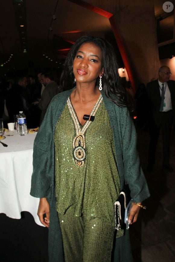 Hapsatou Sy - Personnalités à la soirée de la semaine arabe à l'Unesco le 5 novembre 2024.

© Philippe Baldini / Bestimage
