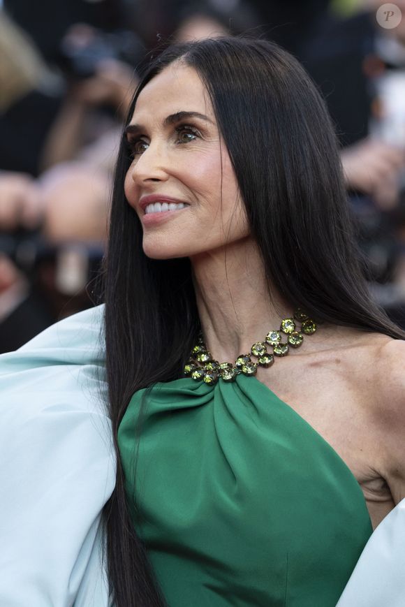 Demi Moore - Montée des marches pour la cérémonie de clôture du 79ème Festival International du Film de Cannes, le 23 mai 2026. © Olivier Borde / Bestimage