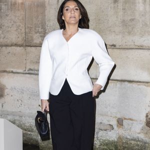 Les photographes ont également aperçu Florence Foresti.

Florence Foresti lors du Photocall du Défilé de mode Jacquemus Collection Hommes Automne Hiver Printemps-Été dans le cadre de la Fashion Week de Paris, France, le 25 janvier 2026.
 
© Olivier Borde / Bestimage